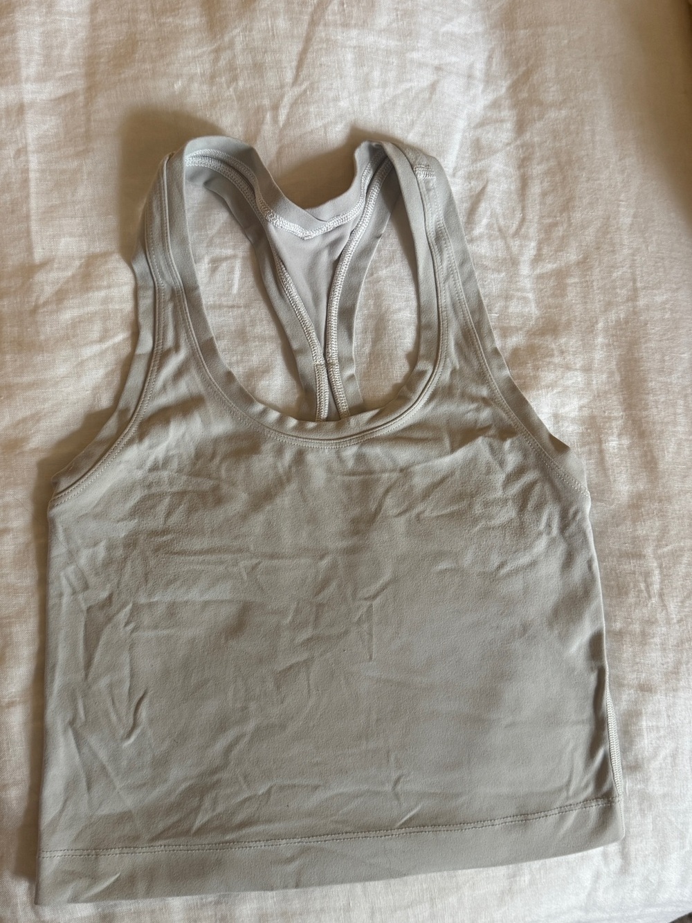 White Lululemon Racerback